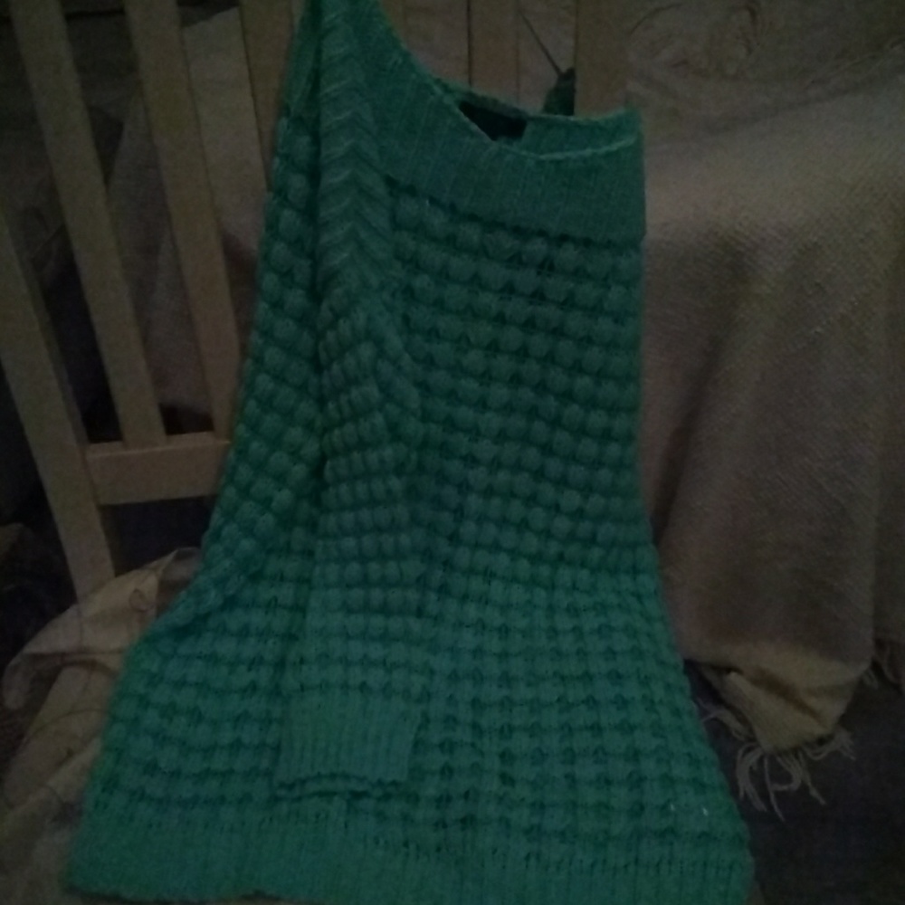 A crochet sweater